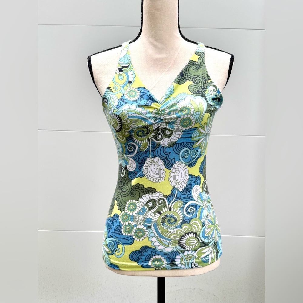 Prana Floral Yoga Top